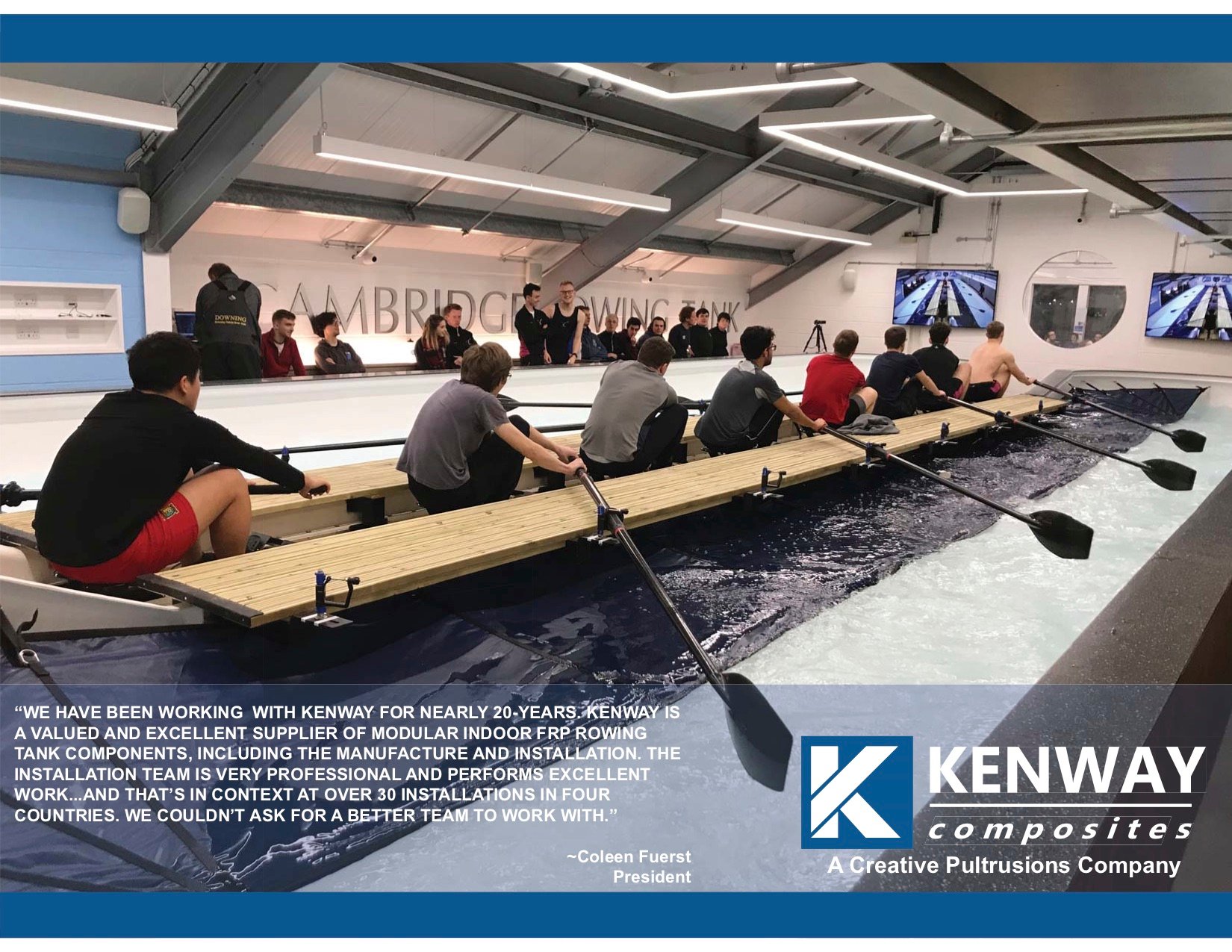 Testimonials Cambridge Rowing Tanks